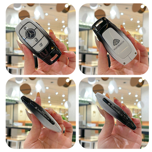 Funda de Silicona y Aleación de Zinc para Llaves de Coche Mercedes Benz <span class=keywords><strong>Maybach</strong></span>, Nuevas C200L C260L S400L S450L CLASS, con Anillo para Llaves - Product Image 2