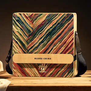 Tambour Cajon double face Hluru-Nouvelle conception réglable pour deux voix tonales distinctes et des performances flexibles - Product Image 4