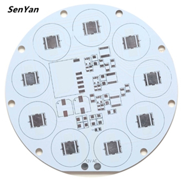 Custom LED Aluminium PCB Board 94v-0 LED Ring Light PCB Board PCB Supplier