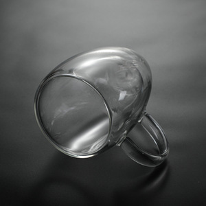 Vente chaude 250ml/350ml/450ml tasses à café à double paroi transparentes <span class=keywords><strong>tasse</strong></span> en <span class=keywords><strong>verre</strong></span> avec poignée - Product Image 5