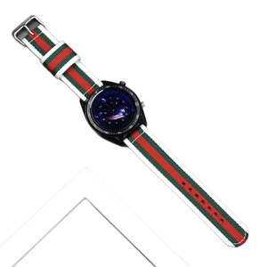 Bracelet de montre en nylon rayé personnalisé Upro, 20 mm 22 mm, multicolores, bracelets de remplacement pour DW/Samsung, à libération rapide, toutes occasions - Product Image 4