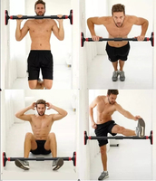 Barre de traction pliable de haute qualité, station de dips portable, support pour équipement de musculation à domicile, station de fitness