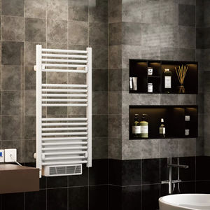 AVONFLOW porte-serviettes chauffant salle de bain porte-serviettes avec minuterie sèche-serviettes électrique - Product Image 1