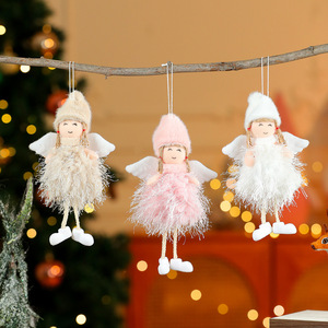 New cross-border angel doll <b>Christmas</b> tree ornament, decoration, plush toy for home and <b>window</b> <b>display</b>. - Product Image 2