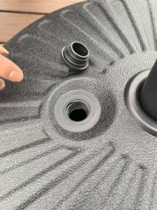 Base de <span class=keywords><strong>sombrilla</strong></span> plegable de acero para <span class=keywords><strong>terraza</strong></span> de jardín personalizada, base de <span class=keywords><strong>sombrilla</strong></span> en voladizo para exteriores, <span class=keywords><strong>soporte</strong></span> de base de <span class=keywords><strong>sombrilla</strong></span> para patios al aire libre - Product Image 5