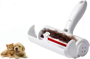 Rouleau brosse anti-poils pour animaux de compagnie, auto-nettoyant, réutilisable, pour tapis et fourrures, vente en gros, personnalisable - Product Image 2