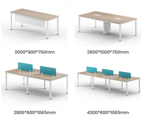 Poste de travail informatique moderne convertible et extensible avec bureau assis-debout et cloison de bureau pour centre d'appels