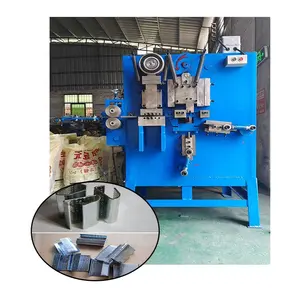 High quality strapping seal metal automatic metal strip forming packing clip buckle strapping seal making machine