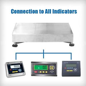 אלקטרוני נירוסטה במשקל עם עמיד למים מחוון עם מדפסת - Product Image 2