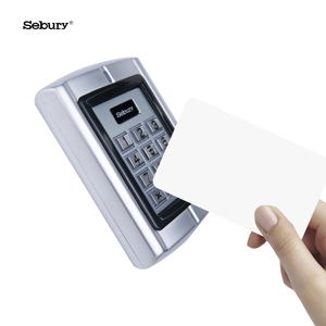 Sebury BC2000 מתכת לוח מקשים עצמאי בקרת גישה 1000 משתמשים כרטיס פין דלת בקר - Product Image 2