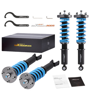 MaXpeedingrods Suspension pneumatique en ressort hélicoïdal Kit de conversion Coilover pour Jaguar XJ XJR <span class=keywords><strong>XJ8</strong></span> X358 <span class=keywords><strong>X350</strong></span> 2003-2009 - Product Image 3