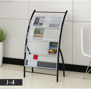 Cuốn sách Kệ tùy chỉnh bất kỳ kích thước dễ dàng di động kim loại Tạp Chí và cuốn sách Kệ Rack hiển thị - Product Image 2