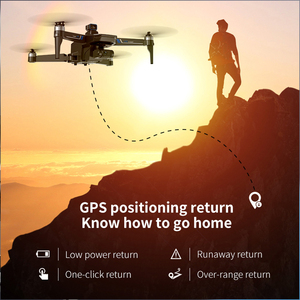 Dron RC con GPS, Retorno Automático, Retorno por Fallo de Señal, Retorno por Bajo Voltaje, Vuelo Circular, Interruptor de Velocidad, Giroscopio de <span class=keywords><strong>6</strong></span> Ejes <span class=keywords><strong>para</strong></span> Principiantes, Juguete - Product Image 6