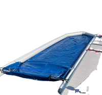 Plateforme flottante gonflable en PVC personnalisée pour jet ski, station de bateau, ponton, quai pour yacht