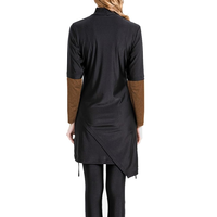 Burkinis pour femmes sur mesure en gros, imperméables, séchage rapide, respirants, en tissu polyester/nylon écologique, haute qualité, 2 pièces (haut et pantalon)