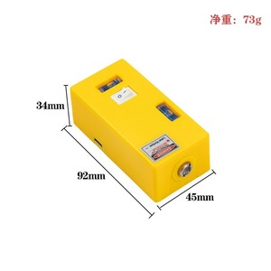 Niveau laser portable à lignes croisées horizontales, outil de mesure avec niveau à bulle pour l'alignement en construction - Product Image 2