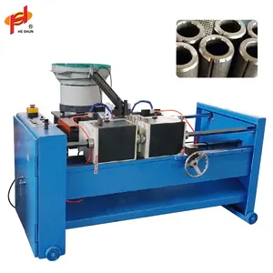 Automatic Feeding Double Head Metal Stainless Steel Round Rod Bar Pipe Tube Chamfering Machines