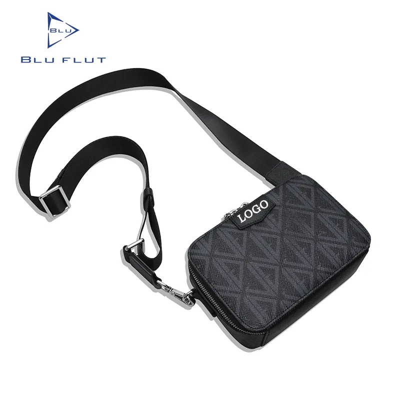 Luxury Design Cowhide Leather Mens Shoulder Bag Messenger Bag For Man Leather Man Bags