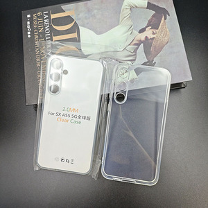 Pour <span class=keywords><strong>Samsung</strong></span> A55 étui de téléphone portable étui transparent en cristal pour <span class=keywords><strong>Samsung</strong></span> A54 housse antichoc - Product Image 2