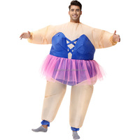 Costumes gonflables drôles de danse de ballet d'anime déguisement de cosplay de fantaisie de fête d'halloween robe de ballerine costumes de cadeaux d'anniversaire