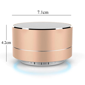 2025 Hot Bán khuyến mãi xách tay LED ánh sáng loa không dây mini hộ gia đình Đảng Stereo thanh âm thanh 5W pin Powered <span class=keywords><strong>Woofer</strong></span> - Product Image 2