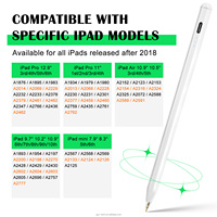 Stylet magnétique ID715 P1 pour crayon Apple Ipad avec crayon pour tablette active sensible à l'inclinaison pour Ipad Air Pro avec CE RoHs FCC