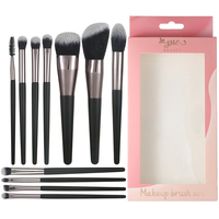 Offre Spéciale – Kit de 14 ou 18 Pinceaux de Maquillage Mat Végétalien Rose Doré – Outils de Beauté et Ensemble de Pinceaux Fond de Teint
