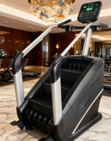 Monte-escalier Commercial Électrique pour Salle de Sport, Écran LED, Résistance Réglable sur 10 Niveaux, Capacité 200 kg - Usine Chinoise