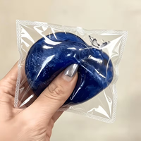 Grand jouet moelleux en forme de myrtille - Jouet sensoriel anti-stress en peluche de qualité supérieure pour enfants, excellent cadeau de vacances pour Halloween et le Nouvel An