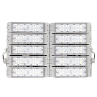 Projecteur LED modulaire en aluminium étanche IP66 de haute qualité 2026, garantie 5 ans, éclairage extérieur pour tunnel, 20000 lumens