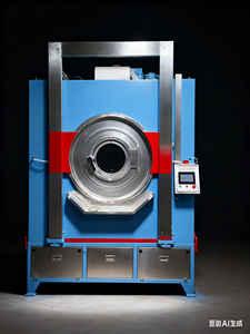 Secadora Industrial de Gran Capacidad de 550 lb, Tipo Inclinable para Lavado de Prendas - Product Image 3