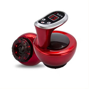 लाल और नीले प्रकाश चिकित्सा के साथ इलेक्ट्रिक गुशा क्यूपिंग मालिश 9 मोड रिचार्जेबल पूर्ण-शरीर वैक्यूम चूषण उपकरण - Product Image 6