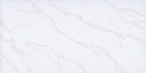 Premium Unique Gold Veins Calacatta Atlantic Cloud Losa de cuarzo artificial 3200*1600 Encimera de cocina Isla Superficie pulida - Product Image 2