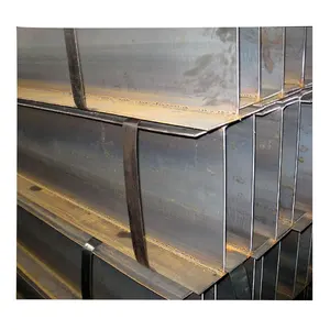 The factory sells European/American standard galvanized H/U/C steel for welded steel structures