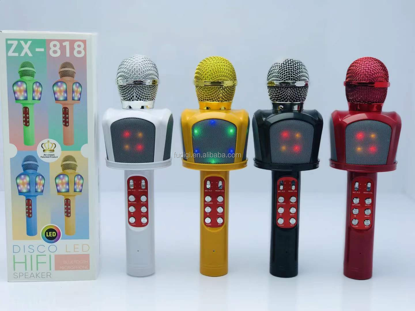 Wireless Mini Speaker - ZX-818 with Built-in Microphone