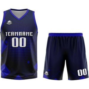 Camiseta de Baloncesto Personalizada Unisex para Adultos, Cuello en V, Sublimada, Absorbe la Humedad, Nombre del Equipo Personalizado, Ropa Deportiva de 320g - Product Image 2