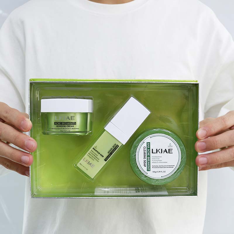 Set Facial Anti Acné 3 en 1