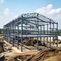 Estructura de Acero, Cobertizo Metálico, Edificio de Acero, Almacén de Estructura de Acero Prefabricado