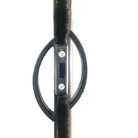 Porte moustiquaire rétractable horizontale pour usage commercial, anti-moustiques, avec système de rouleaux rétractables
