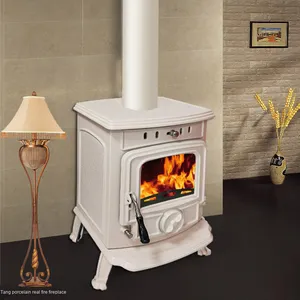 Stufa a <span class=keywords><strong>Legna</strong></span> in Ghisa <span class=keywords><strong>per</strong></span> Interni, Caminetto Autonomo a Fiamma Reale, Riscaldatore a <span class=keywords><strong>Legna</strong></span> <span class=keywords><strong>per</strong></span> Casa <span class=keywords><strong>e</strong></span> Villa - Product Image 1