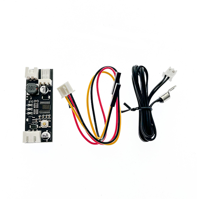 12V DC PWM Temperature Fan Controller Module Single Fan Speed Controller Computer PWM Fan Controller