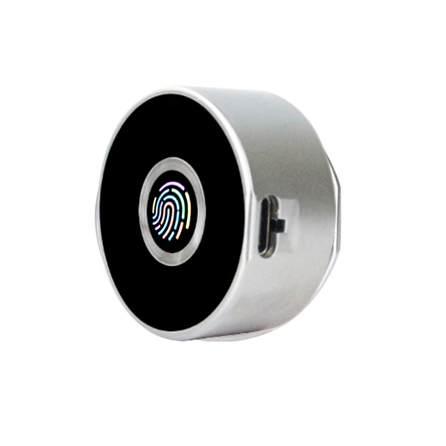 Office Zinc Alloy Electric Smart Biometric Fingerprint Drawer Filing Cabinet Lock for Furniture Cabinet