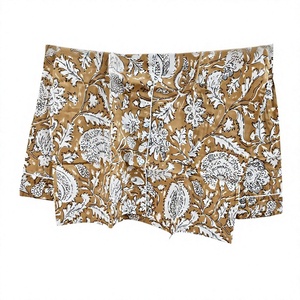Ensemble de pyjama pour homme à manches longues à imprimé floral, tissu en satin 100% coton, vêtements de nuit décontractés, motif tissé, saison printemps, cadeau pour elle - Product Image 4