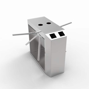 New Series Hot Sale Half <strong>Height</strong> Security Access Control QR Code Ticket <strong>RFID</strong> Card <strong>Reader</strong> Automatic Tripod Turnstile <strong>Gate</strong> - Product Image 3