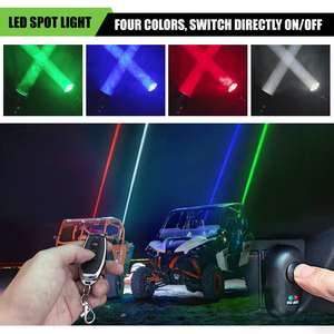 RGBW Color 12V 24V Rocker Switch <b>Control</b> Wireless <b>Remote</b> <b>Control</b> LED Whipless Laser Whip - Product Image 6