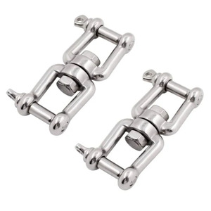 Conector <span class=keywords><strong>de</strong></span> grillete <span class=keywords><strong>de</strong></span> anclaje <span class=keywords><strong>de</strong></span> mordaza Rotación <span class=keywords><strong>de</strong></span> 360 grados Acero inoxidable 304 Doble a prueba <span class=keywords><strong>de</strong></span> herrumbre para cuerda <span class=keywords><strong>de</strong></span> escalada - Product Image 3