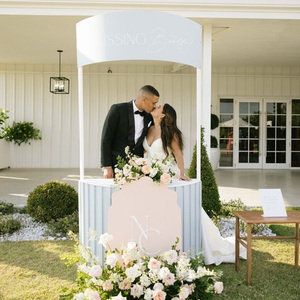 Cabina de Fotos Personalizada para Exteriores, Decoración de Bodas, Cabina de Besos para Decoración - Product Image 6