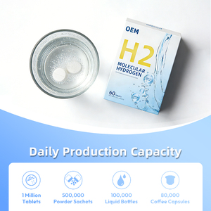 แท็บเล็ตกรีนพาย พกพาสะดวก H2 ไฮโดรเจน แมกนีเซียม ช่วยเสริมสุขภาพ แท็บเล็ตน้ำไฮโดรเจนธรรมชาติ H2 - Product Image 2