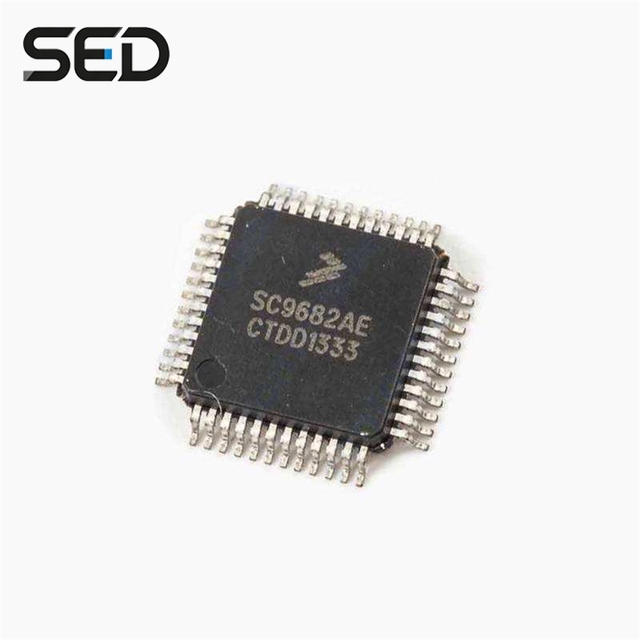 Commonly Used and Easily Damaged Chip for Automotive Computer  Original Genuine SC9682AE QFP48 Package Microcontroller Mcu
