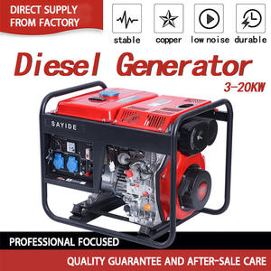 Generador diésel portátil Dongshuang de 3/5/8/10 Kw 220V 380V monofásico trifásico para construcción y minas - Product Image 2